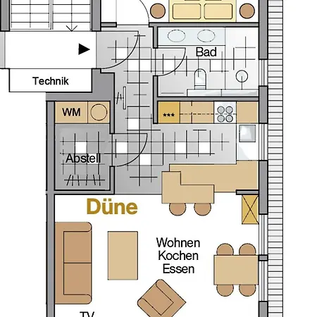 House Penthousewohnung Duene * Timmendorfer Strand